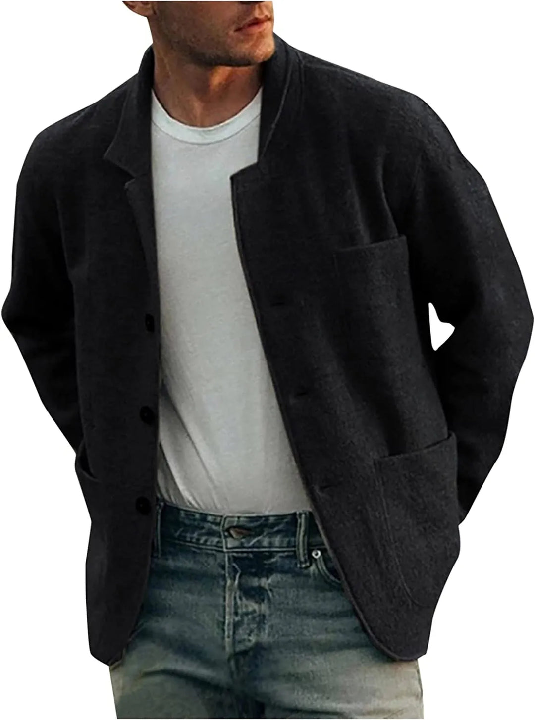 Lätt strukturerad blazer - Josua