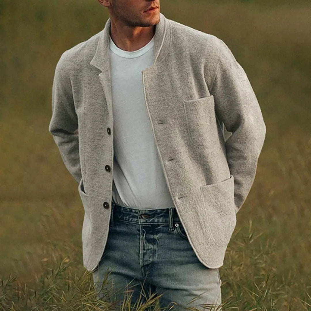 Lätt strukturerad blazer - Josua
