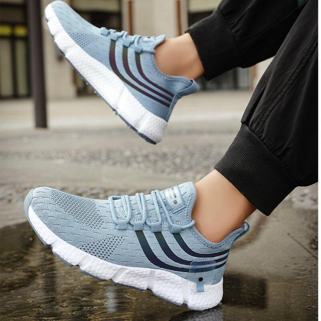 Mäns Lätta Gym Sneakers i Stilren Design