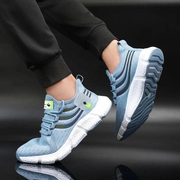 Mäns Lätta Gym Sneakers i Stilren Design