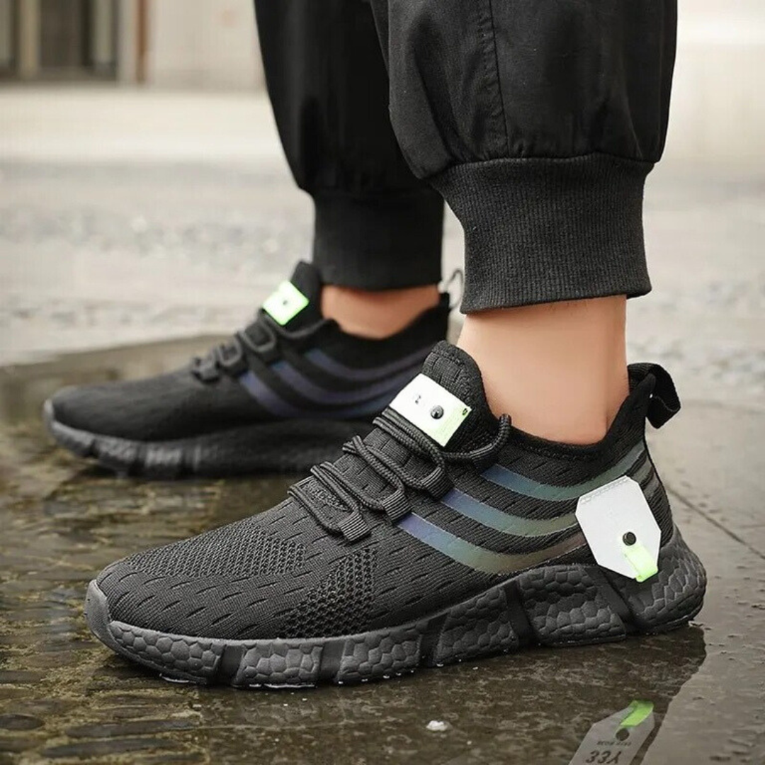 Mäns Lätta Gym Sneakers i Stilren Design