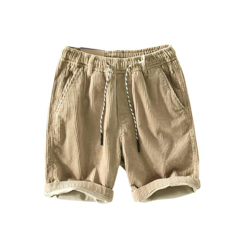 Herr Cordshorts Lätta Luftiga Sommarshorts