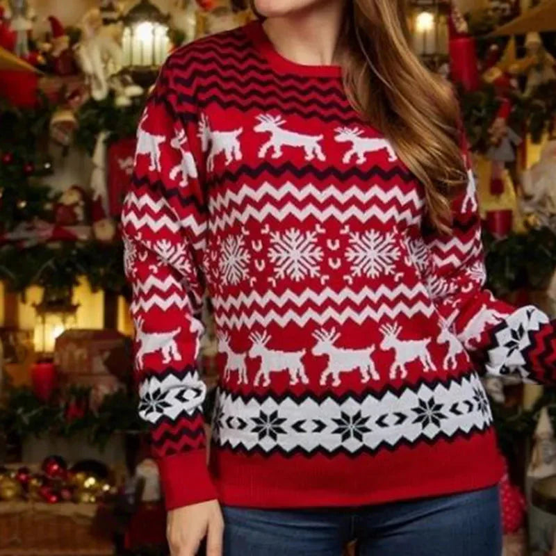 Matchande Jultröjor | Långärmad | Rund Hals | Matchande Jultröja | Jultröja