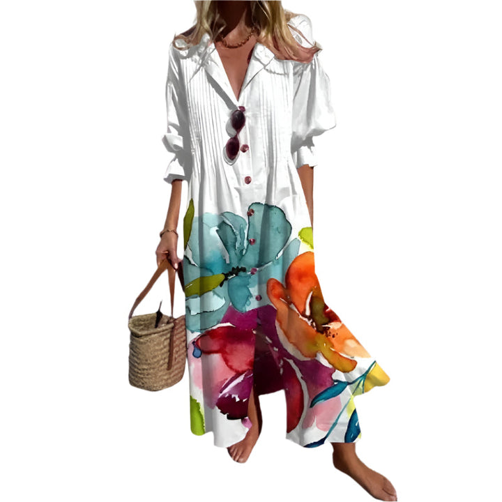 Maxiklänning för Dam Boho Stil
