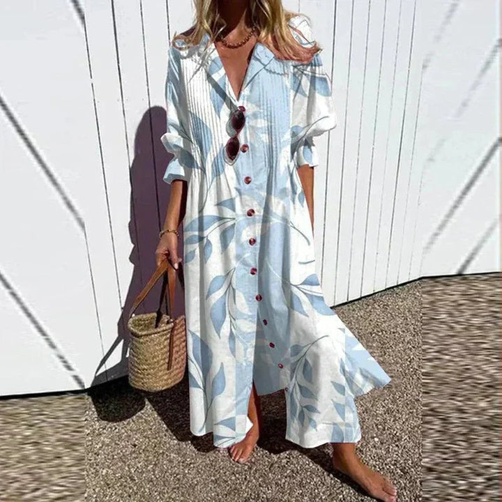 Maxiklänning för Dam Boho Stil