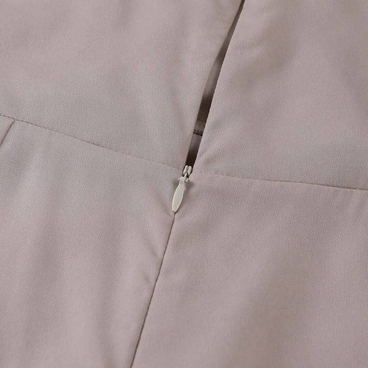 Maxiklänning | V-hals | Slits | Elegant klänning | Festklänning