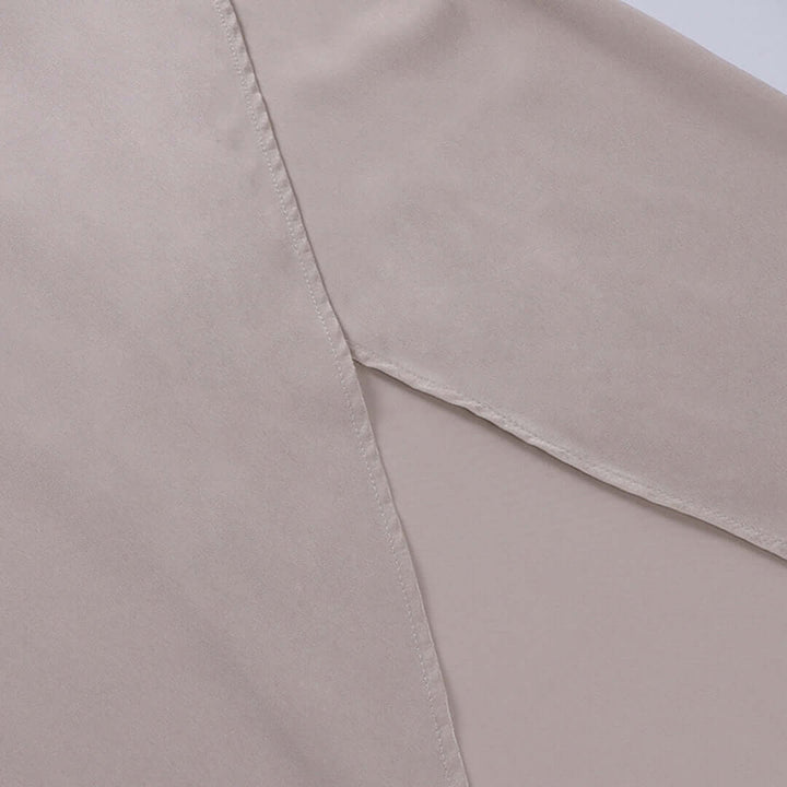 Maxiklänning | V-hals | Slits | Elegant klänning | Festklänning