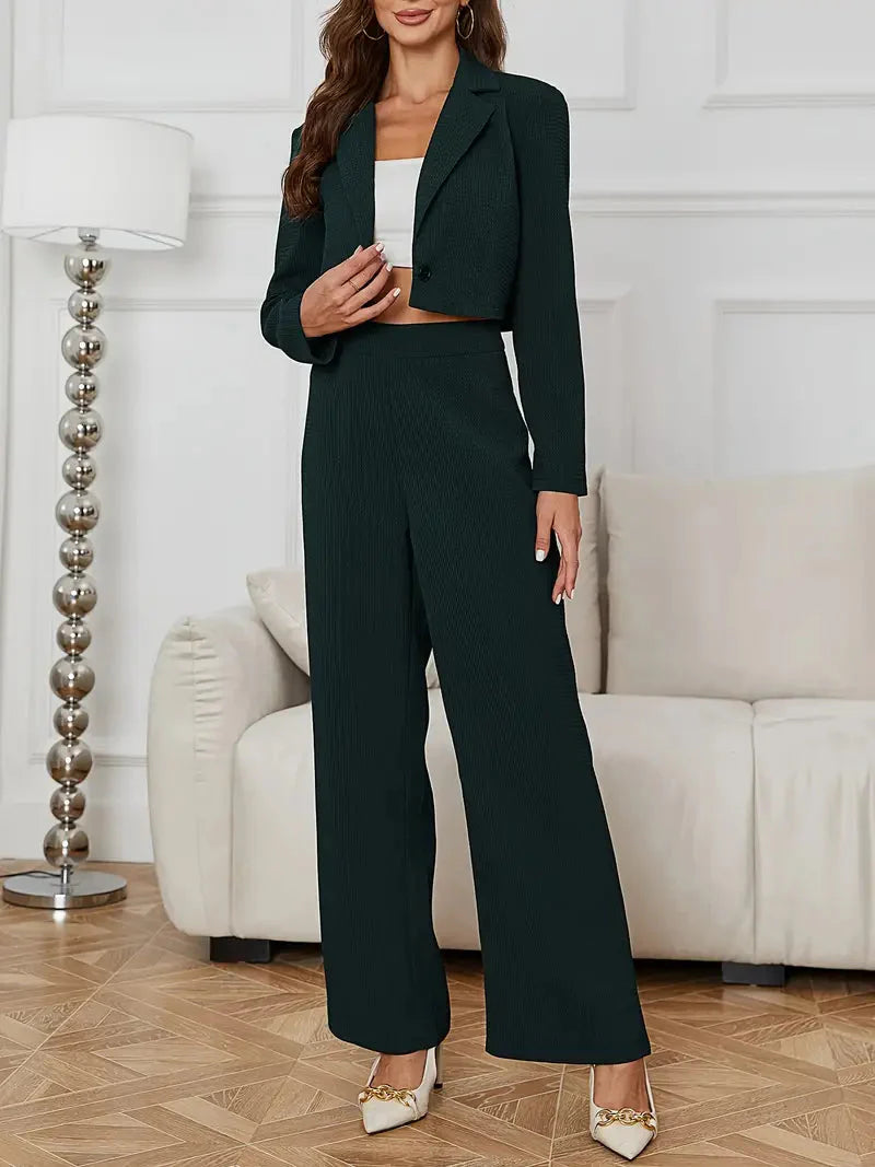 Melisse Matchande set | Business set för dam med byxor och jacka