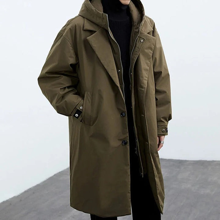 Herrarnas klassiska parka-trenchcoat - Armando