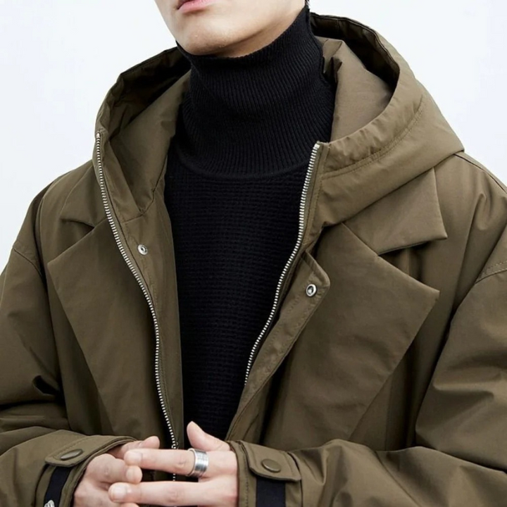Herrarnas klassiska parka-trenchcoat - Armando