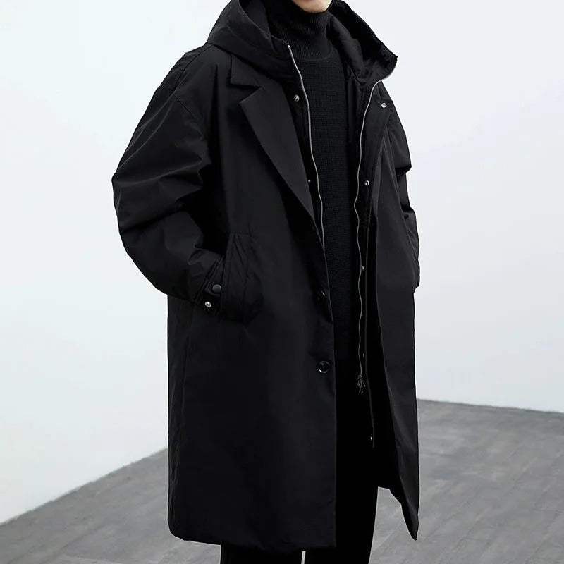 Herrarnas klassiska parka-trenchcoat - Armando