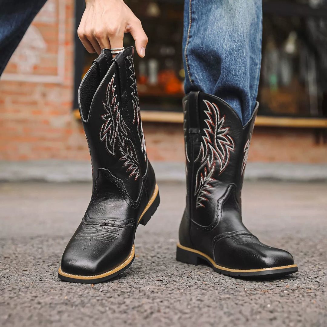 Vadlång cowboystövel - Ismael