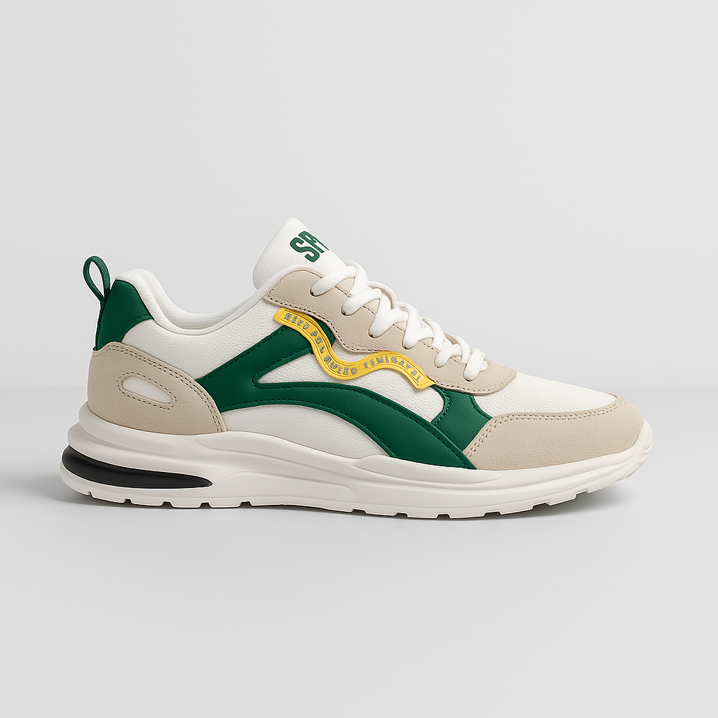 Herr Sneakers Minimalistiska