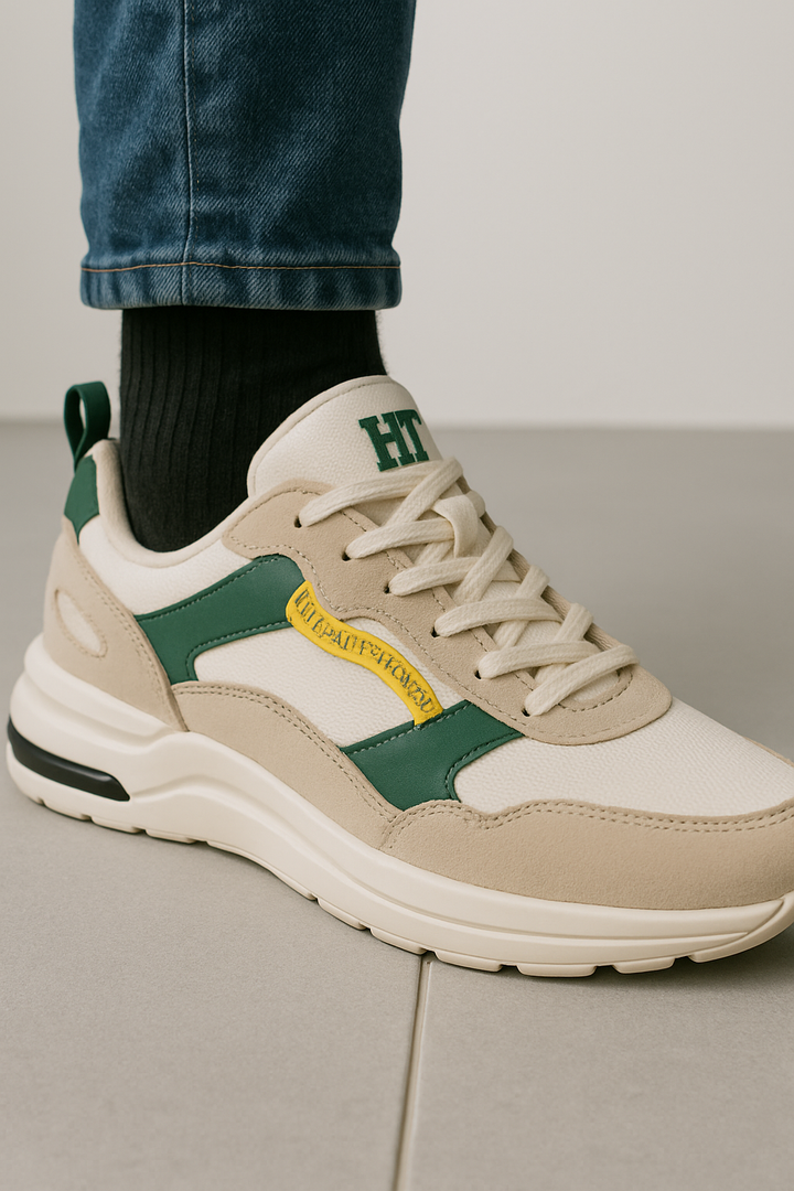 Herr Sneakers Minimalistiska