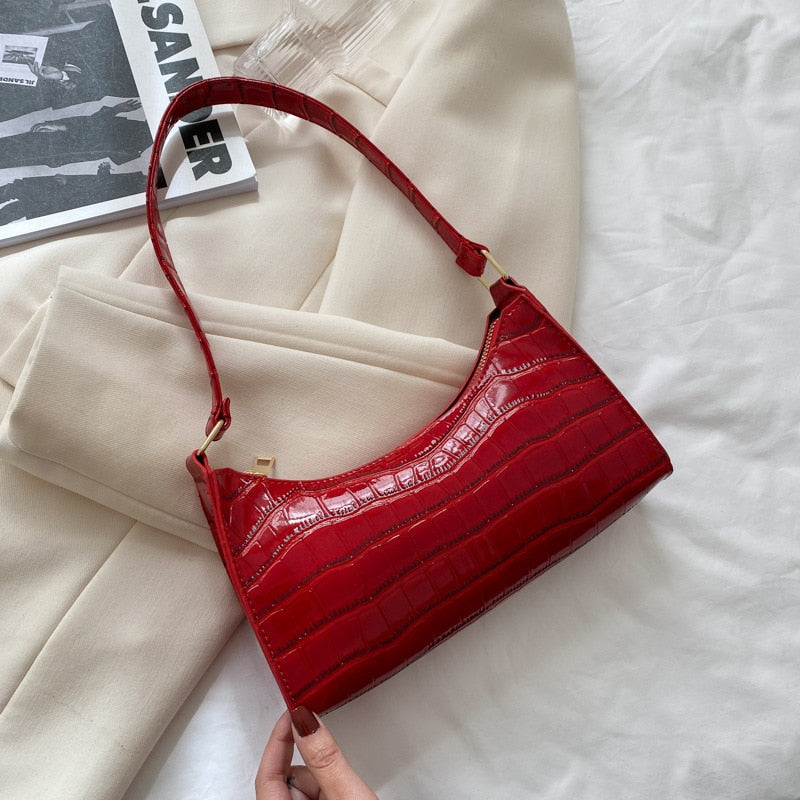 Lindholm & Berg | Modische Exquisite Shoppingväska Tote Axelväskor Enfärgad Kettväska för Damer