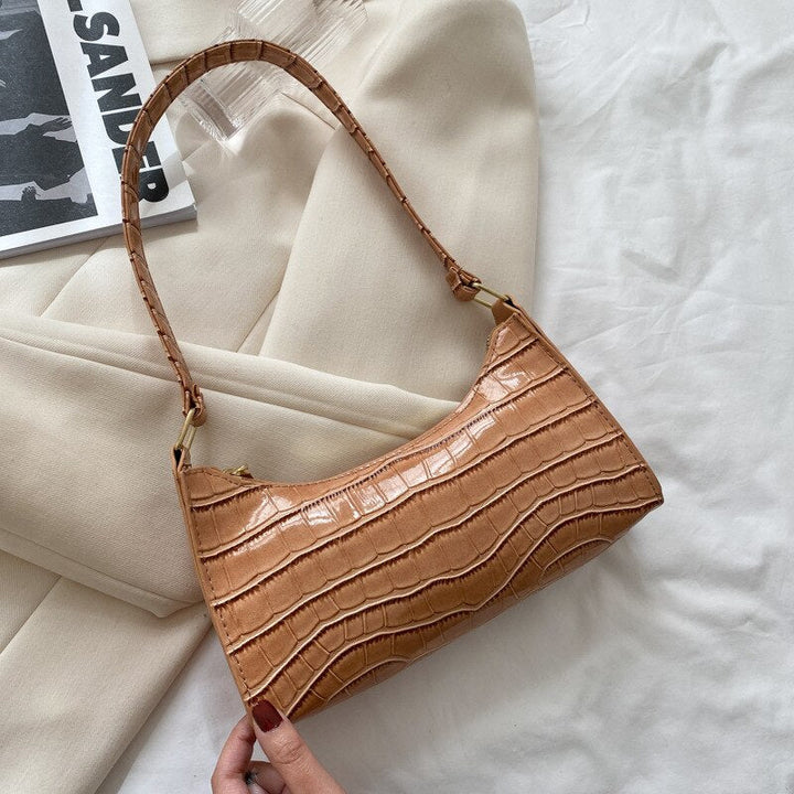 Lindholm & Berg | Modische Exquisite Shoppingväska Tote Axelväskor Enfärgad Kettväska för Damer