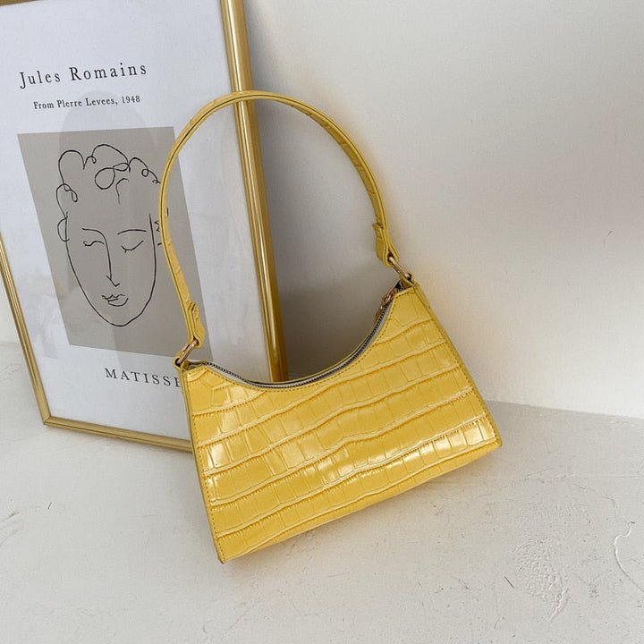 Lindholm & Berg | Modische Exquisite Shoppingväska Tote Axelväskor Enfärgad Kettväska för Damer