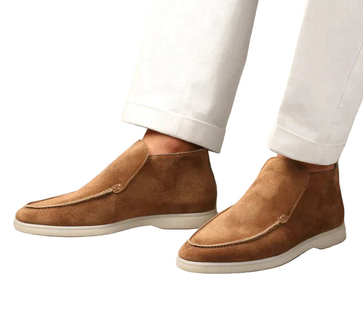Mäns Loafers Klassisk Slip-On