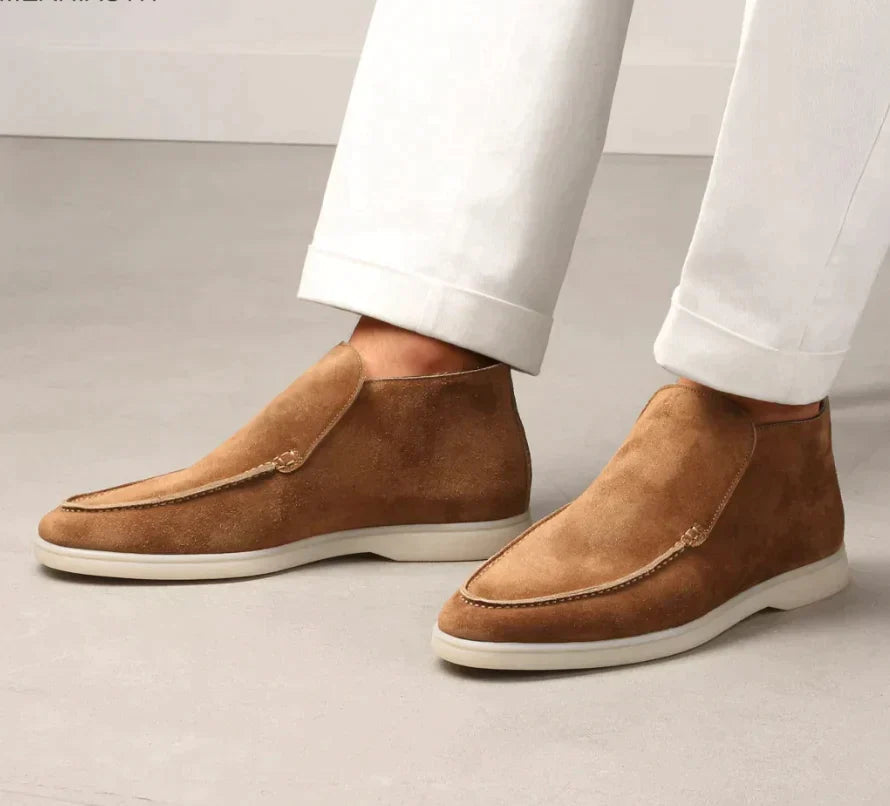 Mäns Loafers Klassisk Slip-On