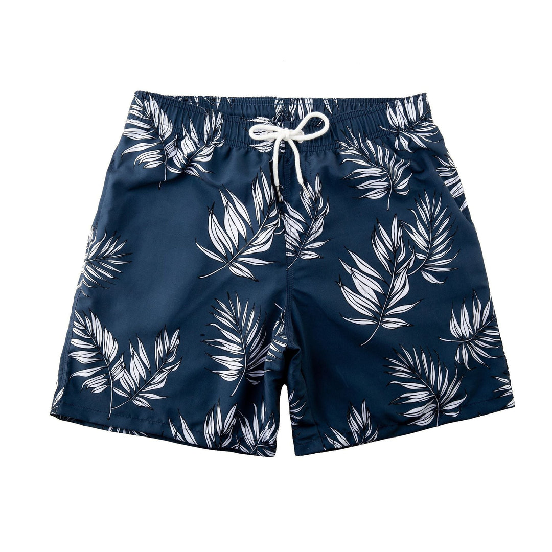 Herrsnabbtorkande Board Shorts med Snörning i Modern Stil