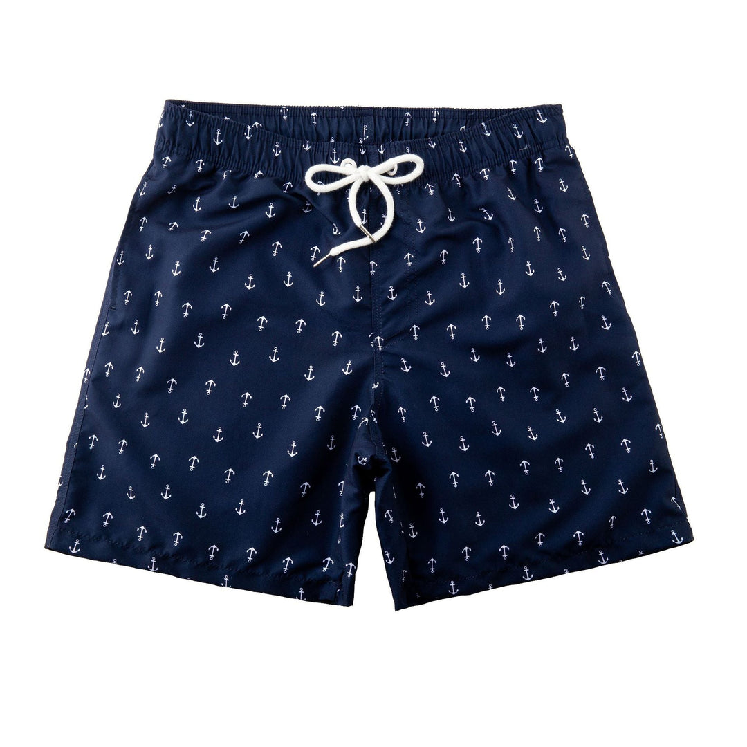 Herrsnabbtorkande Board Shorts med Snörning i Modern Stil