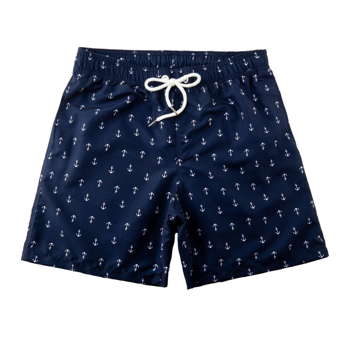 Herrsnabbtorkande Board Shorts med Snörning i Modern Stil