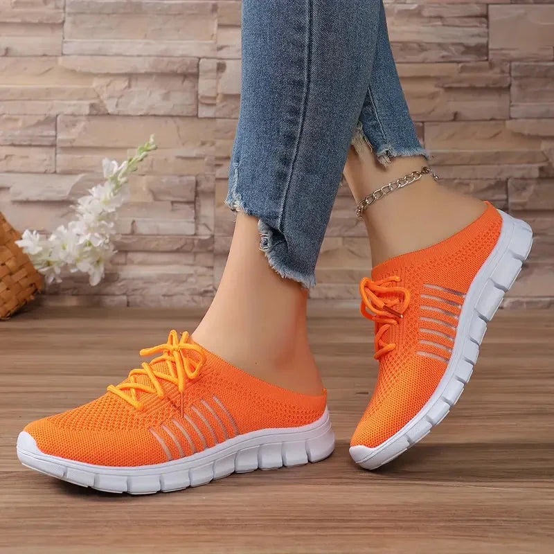 Mules, Ergonomiska, Slip-on, Ortopediska skor, Sneakers för kvinnor
