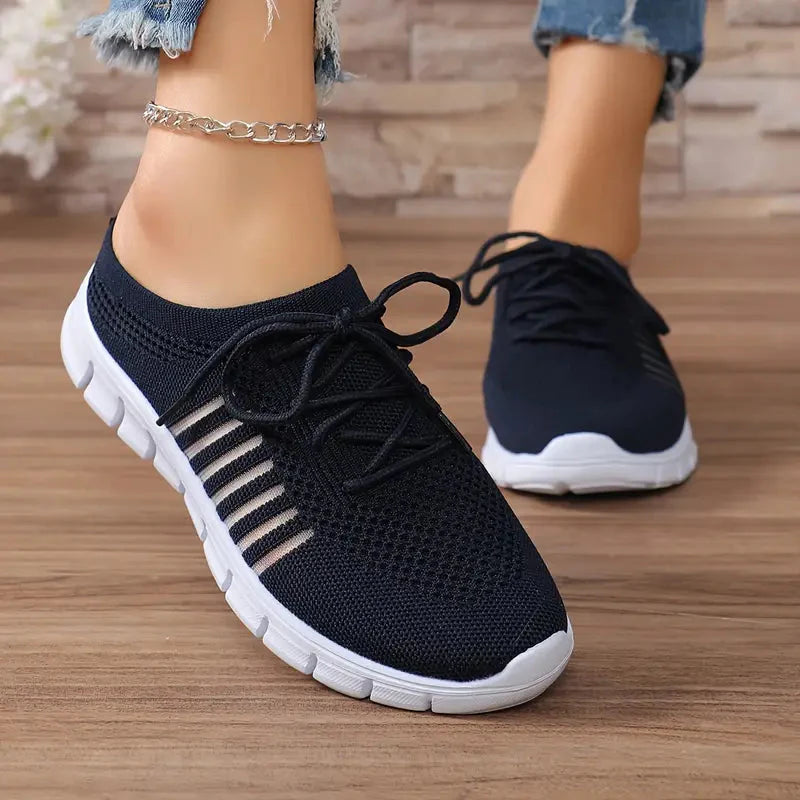 Mules, Ergonomiska, Slip-on, Ortopediska skor, Sneakers för kvinnor