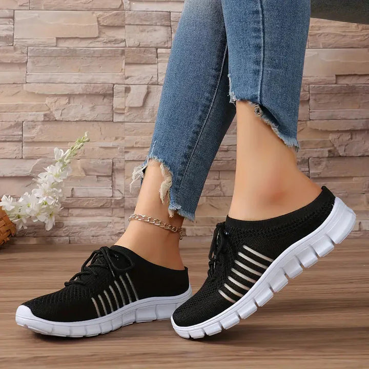 Mules, Ergonomiska, Slip-on, Ortopediska skor, Sneakers för kvinnor