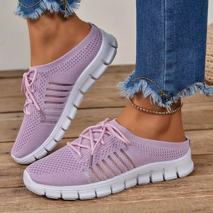 Mules, Ergonomiska, Slip-on, Ortopediska skor, Sneakers för kvinnor