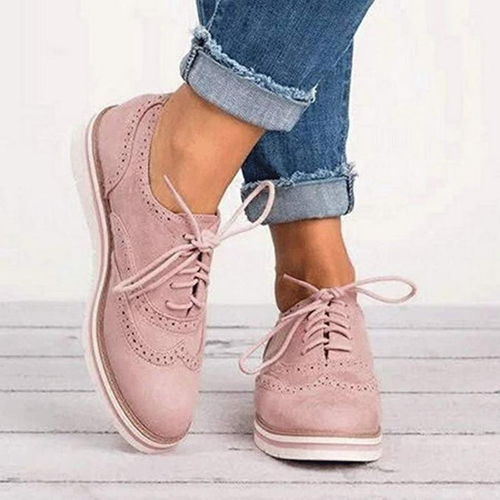 Lågskuren Oxford-sneaker - Ceylin