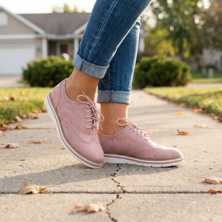 Lågskuren Oxford-sneaker - Ceylin