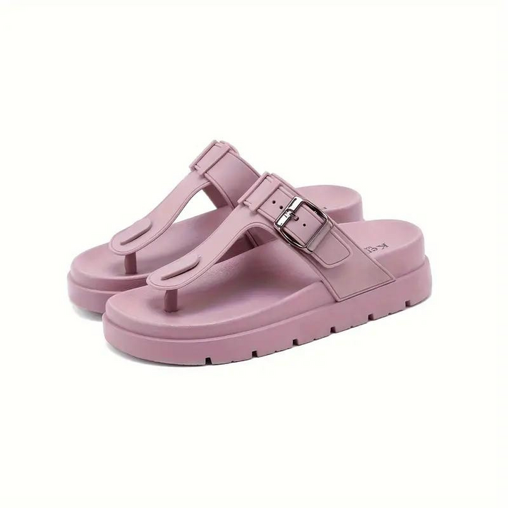 Ortopediska Sandaler, Spänne, Slip On, Flip Flops, Skor För Sommaren