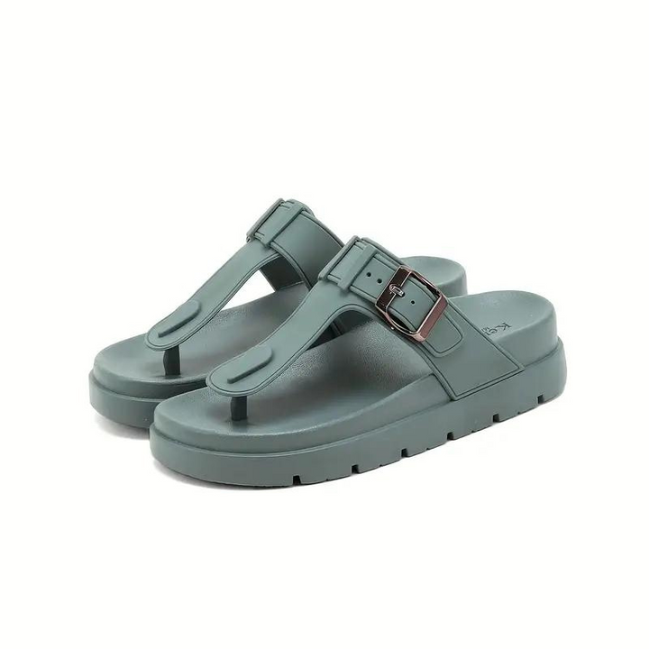 Ortopediska Sandaler, Spänne, Slip On, Flip Flops, Skor För Sommaren