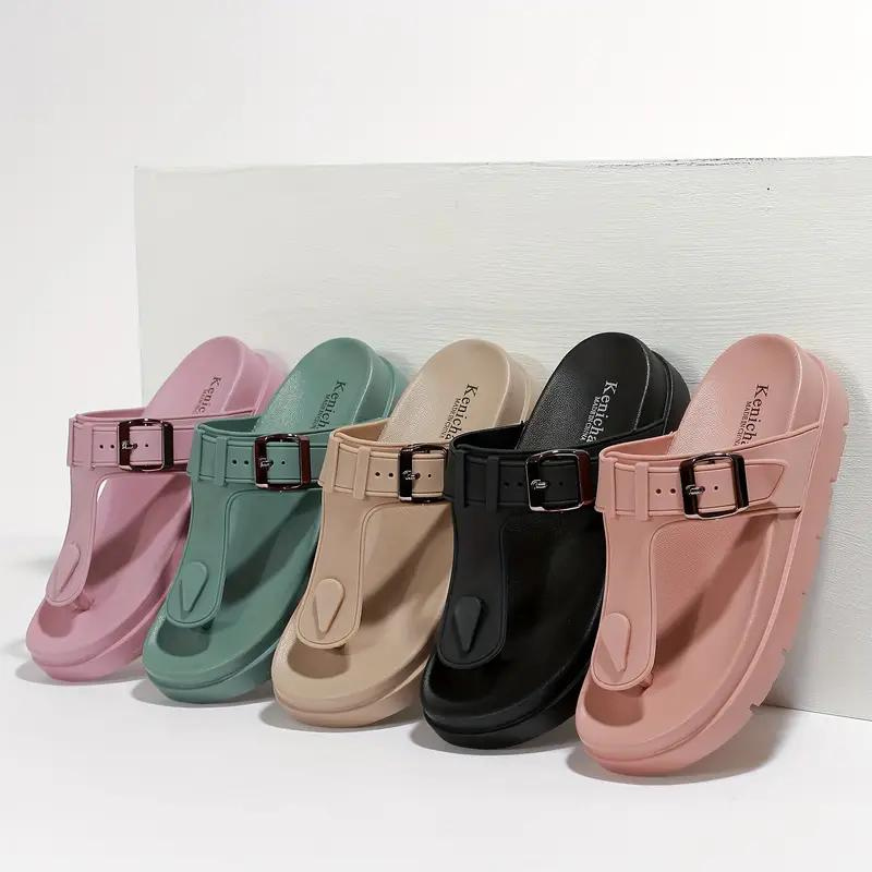 Ortopediska Sandaler, Spänne, Slip On, Flip Flops, Skor För Sommaren