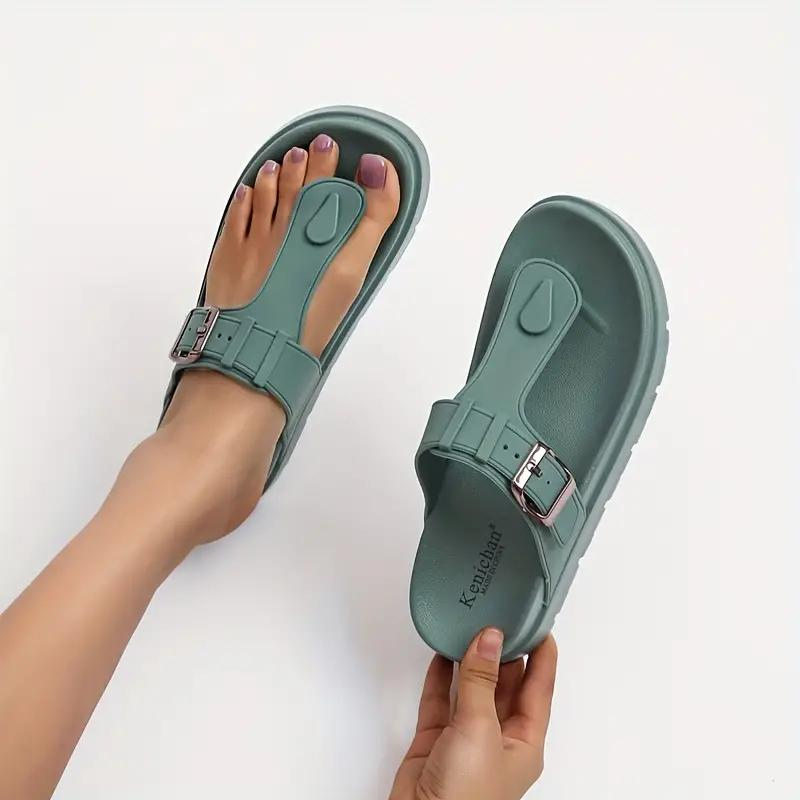 Ortopediska Sandaler, Spänne, Slip On, Flip Flops, Skor För Sommaren