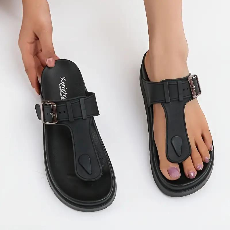 Ortopediska Sandaler, Spänne, Slip On, Flip Flops, Skor För Sommaren