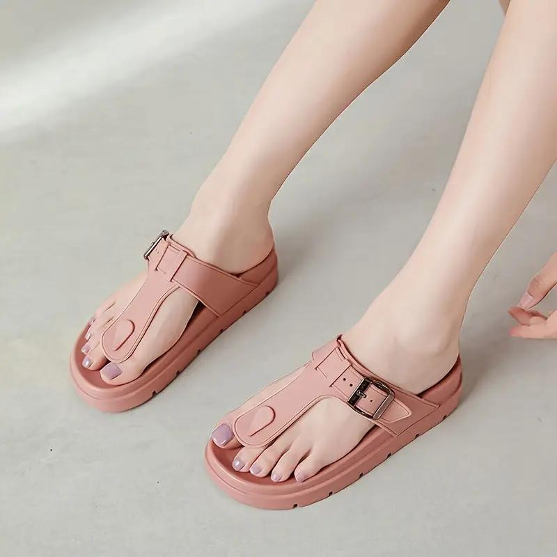 Ortopediska Sandaler, Spänne, Slip On, Flip Flops, Skor För Sommaren
