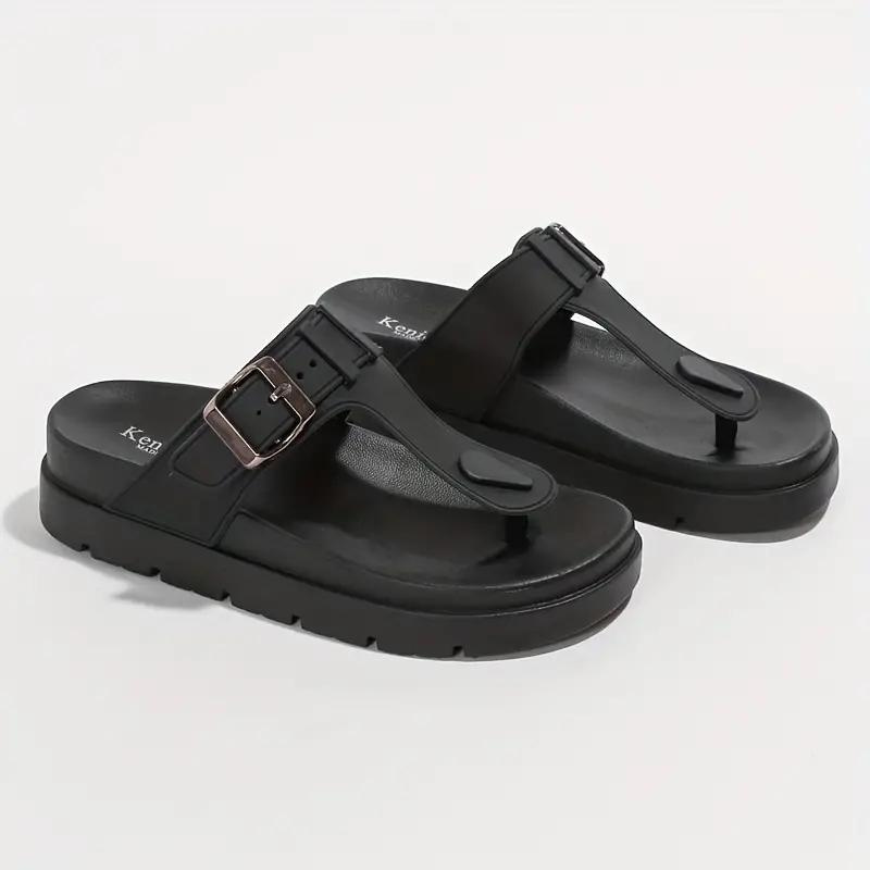 Ortopediska Sandaler, Spänne, Slip On, Flip Flops, Skor För Sommaren