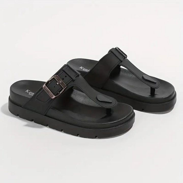 Ortopediska Sandaler, Spänne, Slip On, Flip Flops, Skor För Sommaren