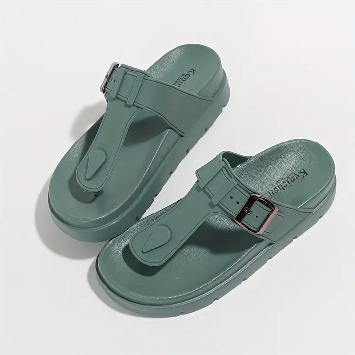 Ortopediska Sandaler, Spänne, Slip On, Flip Flops, Skor För Sommaren