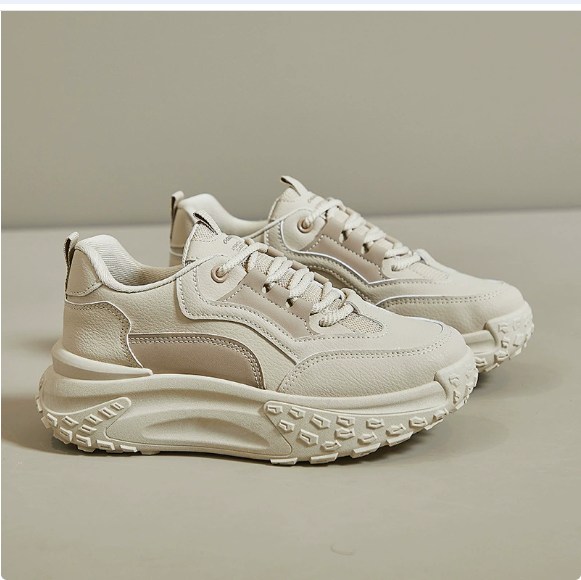 Ortopediska skor - Ergonomiska snörningssneakers med plattform för kvinnor
