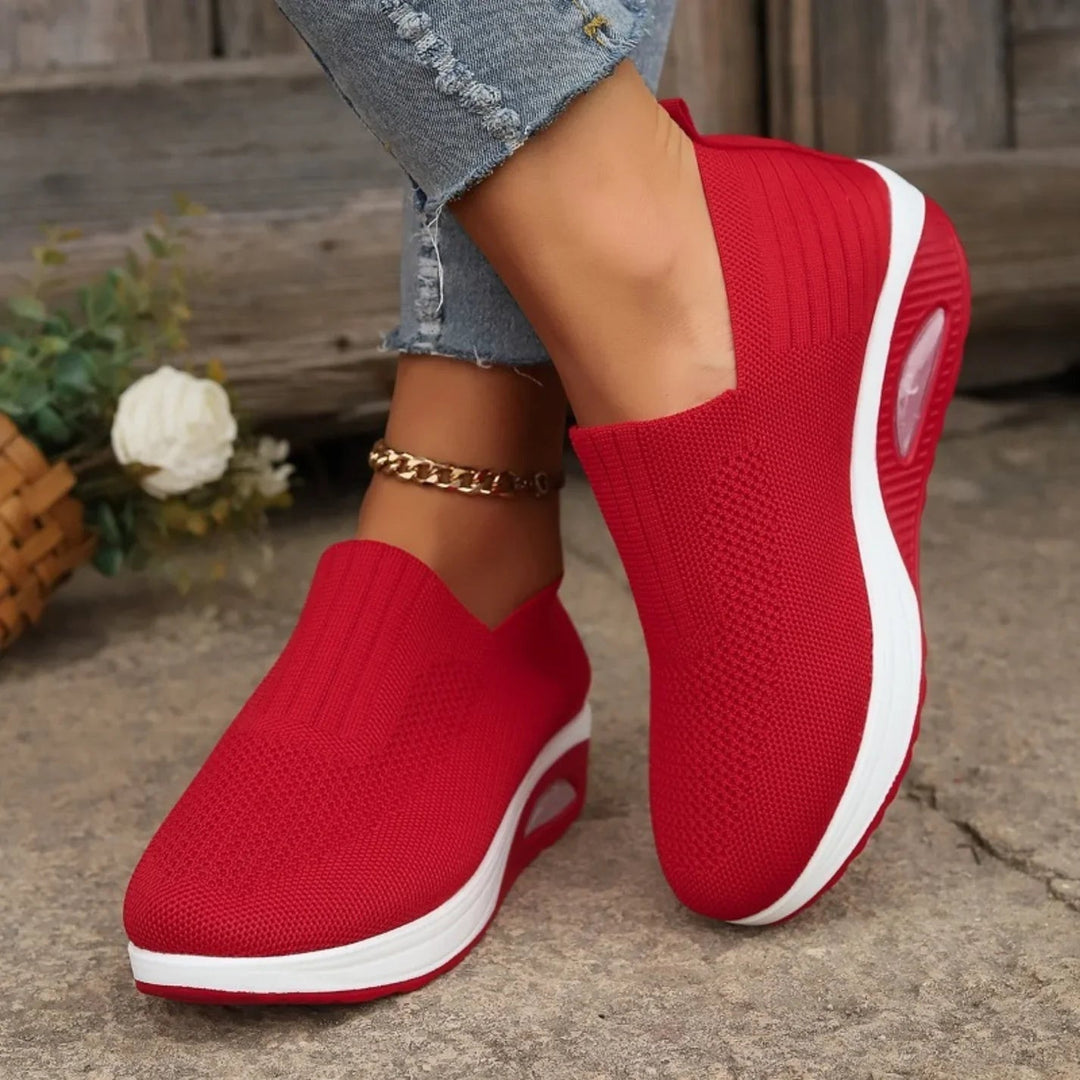 Kvinnors Ortopediska Sneakers för Stöd och Komfort
