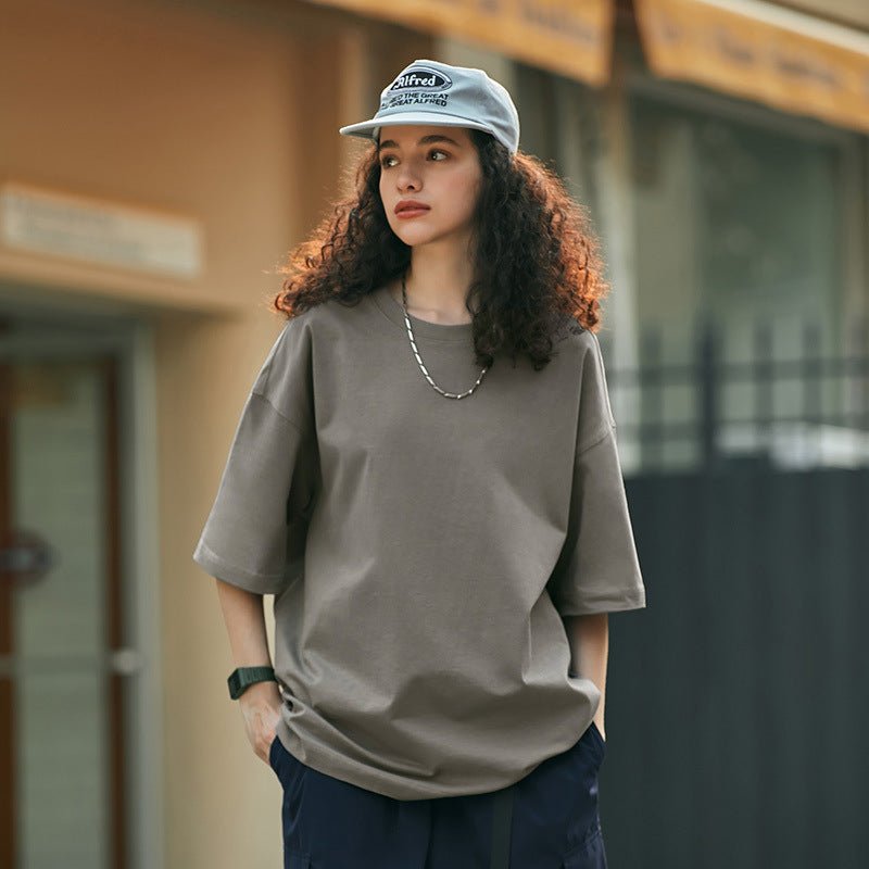 Överdimensionerad T-shirt | Unisex | Lös Passform | T-shirt med rund halsringning | Hip Hop-T-shirts