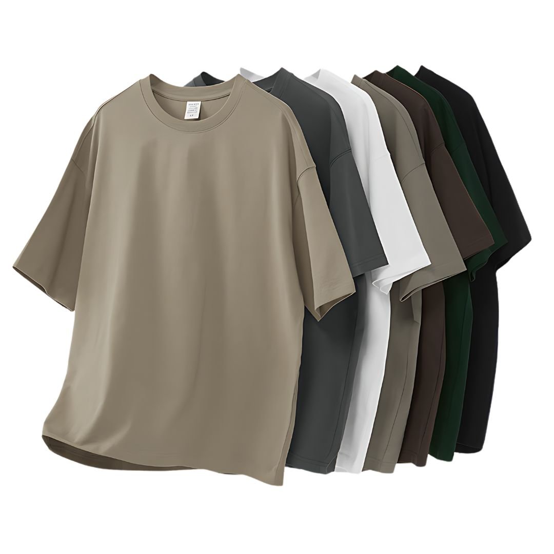 Överdimensionerad T-shirt | Unisex | Lös Passform | T-shirt med rund halsringning | Hip Hop-T-shirts