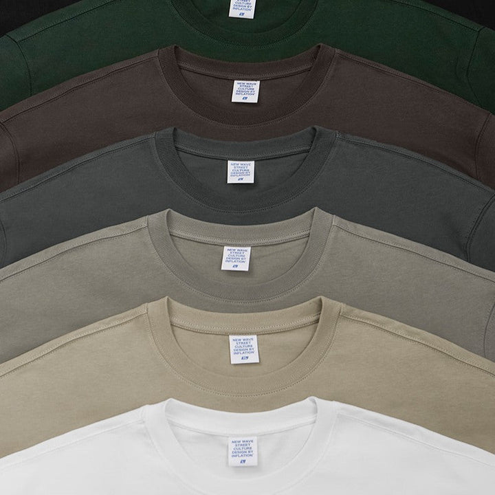 Överdimensionerad T-shirt | Unisex | Lös Passform | T-shirt med rund halsringning | Hip Hop-T-shirts