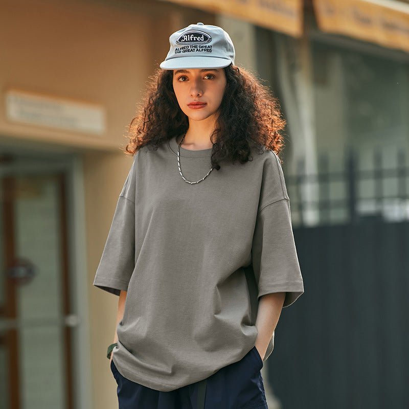 Överdimensionerad T-shirt | Unisex | Lös Passform | T-shirt med rund halsringning | Hip Hop-T-shirts