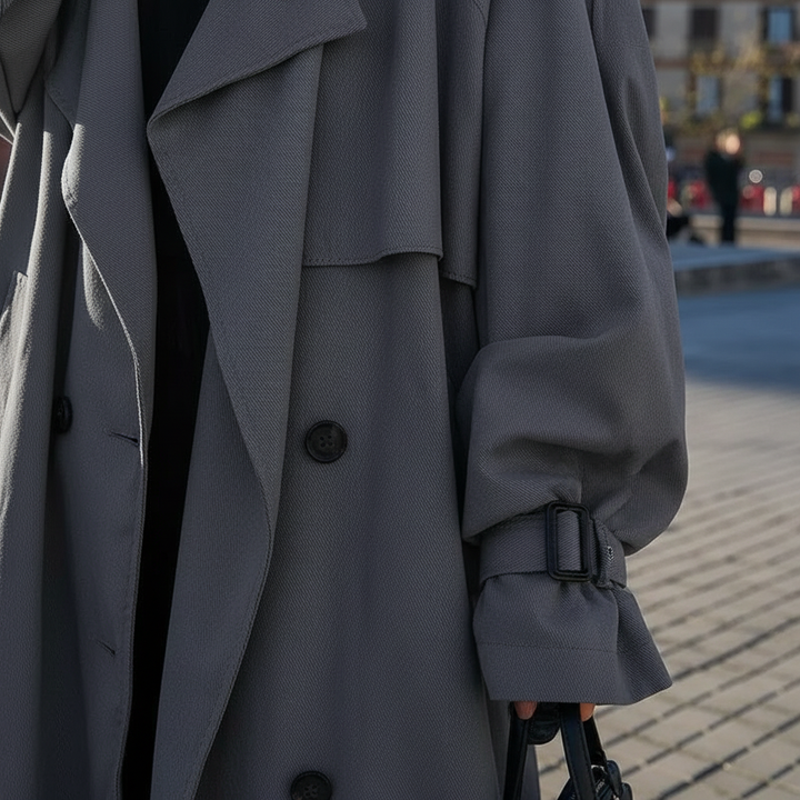 Överdimensionerad Lång Trenchcoat - Scarlett