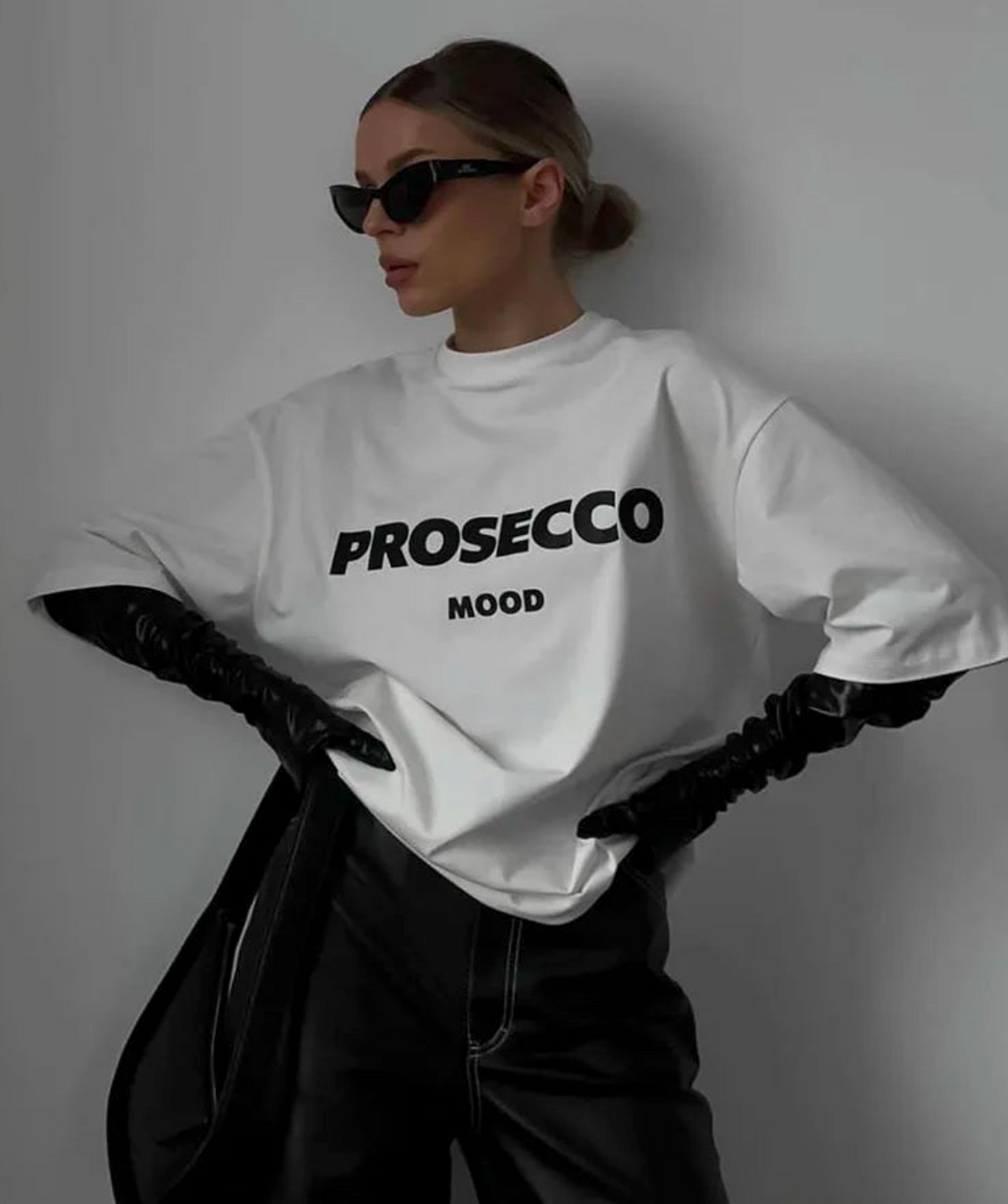 Oversized T-shirt | Rund hals | lös passform | T-shirts för damer | Damkläder