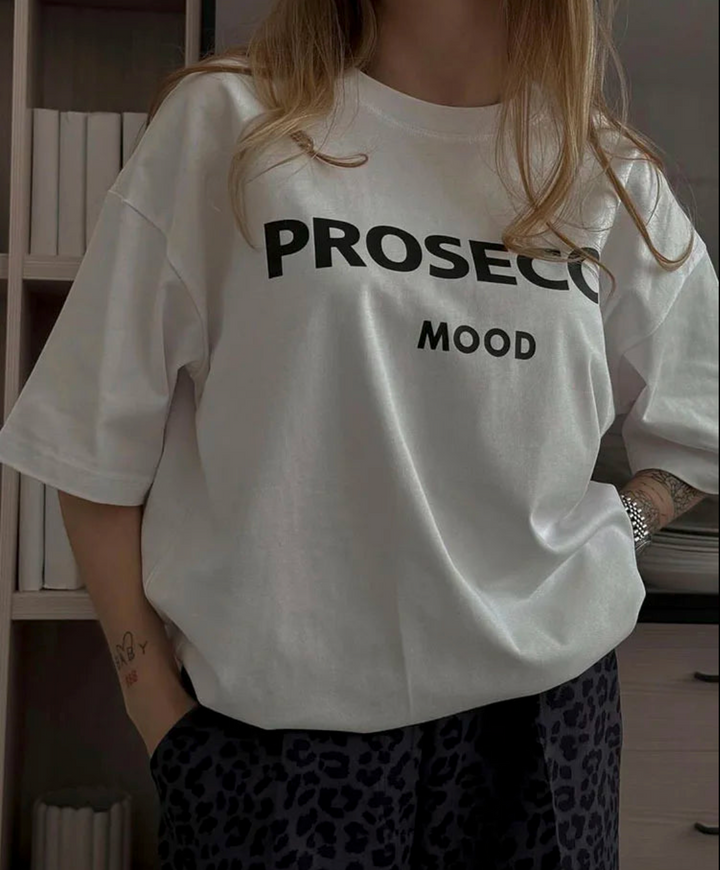 Oversized T-shirt | Rund hals | lös passform | T-shirts för damer | Damkläder